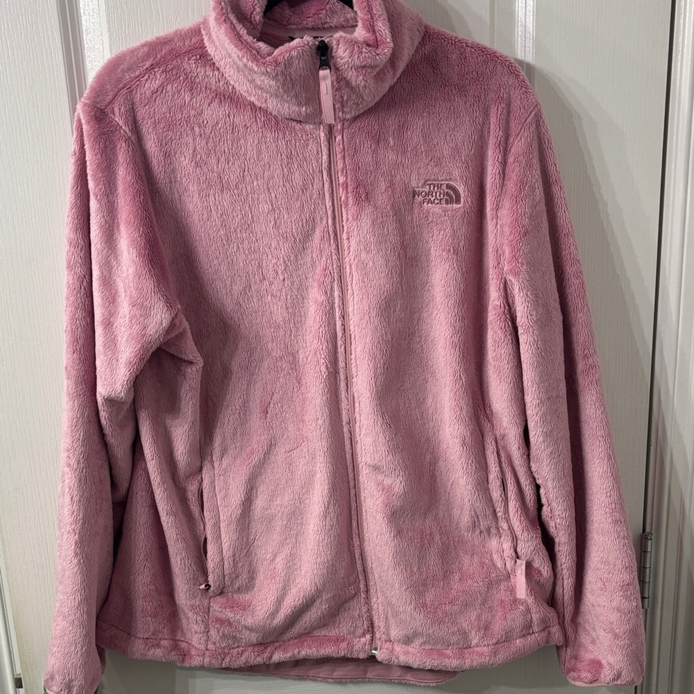 The North Face Soft Pink Full-Zip Jacket